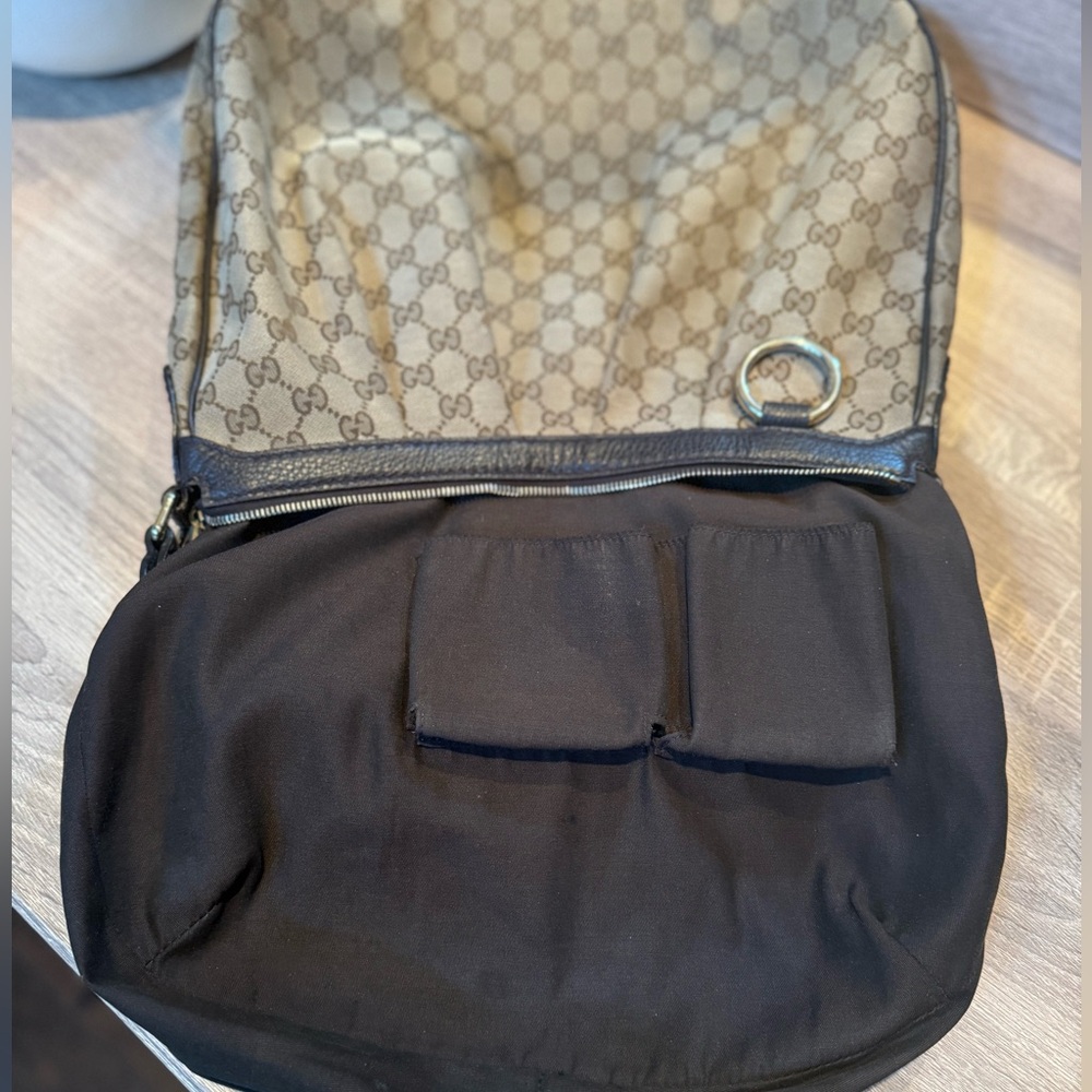 Gucci Monogram Canvas Sukey Hobo Bag + Gucci Original GG Wallet - AUTHENTIC - Picture 7 of 16